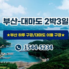 [부산,대마도] ★부산-대마도 2박3일 (부산하루구경/대마도 이틀구경)★ 국내+해외