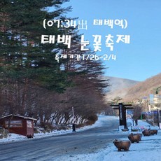 태백눈꽃열차 TOP01