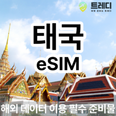 [태국] 태국 AIS eSIM 해외여행 데이터전용 태국여행 필수 준비물