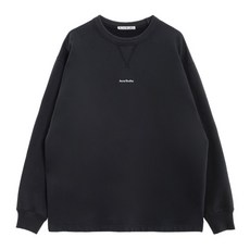 아크네 스튜디오 20FW 남성 로고 프린트 스웨트셔츠 블랙 FN-MN-SWEA000172 BI0082-900