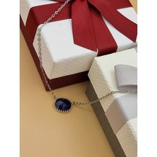 천연사파이어목걸이