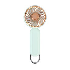 선풍기 냉각 공업용 급속 산업용 저소음 조용한 가정용 캠핑 무소음 사무실 휴대용 핸드헬드 팬 3단 미니 USB 충전식 여자용 개인용 소형 여행 실내 야외 메이크업 속눈썹 골드