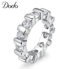 여성을위한 실버 도금 보석 반지 약혼 웨딩 펑크 bague femme anel 빈티지 couronne anillos 드 plata bijoux 선물 dr51