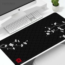 마우스패드 게이밍 벚꽃 사쿠라 XL 마우스 패드 가정용 컴퓨터 XXL 데스크 매트 천연 고무 소프트 미끄럼 방지 PC 신제품