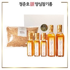 [정준호기름] 정준호양심참기름 5본입 선물세트, 1개, 300ml