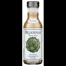 BRIANNAS 리얼 프렌치 비네그레트 드레싱 12온스 - 6팩, 355ml, 6개
