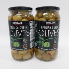 코스트코 커클랜드 스페니쉬 퀸 올리브 595g x 2, 2개