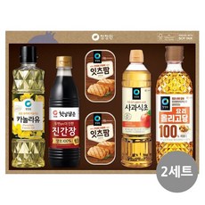 청정원 스페셜S호 2세트 선물세트 + 부직포 (24년 1월초이후 배송), 2개