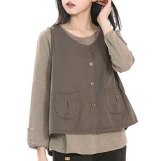 아람단조끼 TOP01
