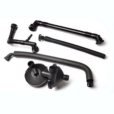 크랭크 케이스 배기 밸브 및 벤트 호스 키트 BMW 3 시리즈 E46 E39 X3 X5 Z3 Z4 320i 325i 330i OE 6 750 566, 1개