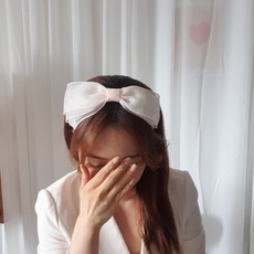 쉬폰리본머리띠