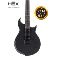 헥스 일렉기타 W300 S/MGY 메탈릭 그레이-헤드폰 앰프 선물