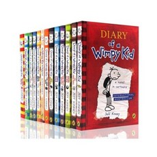 Diary of a wimpy kid 영문 원서 16권세트(Set) 윔피키드(음원지원), 1개 - 윔프로플러스