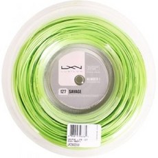 럭실론 세비지 라임 롤거트 1.27mm 200m 테니-스스트
