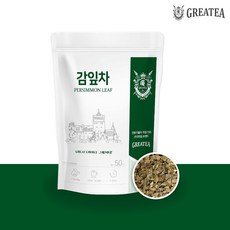 그래이티 국내산 감잎차, 1개, 50개입, 50g