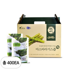 증안리약초마을 아스파라거스 신선즙, 400개, 100ml
