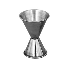 칵테일 지거 22.5ml37.5ml 스텐 계량컵 도구, 1개