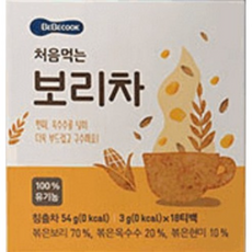 베베쿡 처음 먹는 시리즈, 54g, 7박스, 18개입