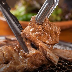 친절정육점 한돈 양념 돼지LA갈비 1kg, 1개