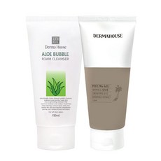 알로에버블 폼 클렌져150ml+보습필링젤 120ml /각질관리 깔끔세안, 1개