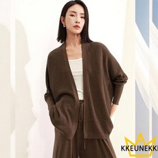 여자 숄 간절기 니트 가오리핏스웨터 쇼트 브이넥 여친 데일리룩 얇은 가디건 여성 코트 OPH3