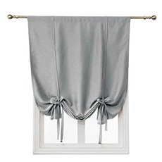 NMT X47 (H) In Gray) Balloon Curtain Shade Thermal Curtains Tie [39(W] - P014607HCLDQCX9, 39(W