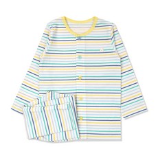 오가닉맘 뉴코아부천점 || 블루샤벳ST긴소내의 MGSP9B03 || 컬러풀한 스타라이프 나염 긴소 내의 || 오가닉면 소재 MADE IN KOREA