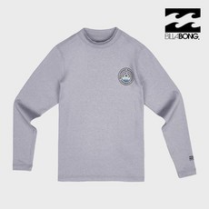 [빌라봉(스포츠)] [공식] 빌라봉 키즈 서클 월 루즈핏 래쉬가드 LIGHT GREY