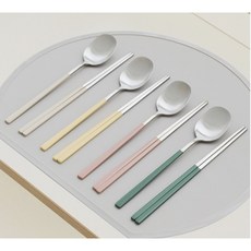 [네이쳐리빙] 릴리브 한식 수저세트 (2인 or 4인), 1개