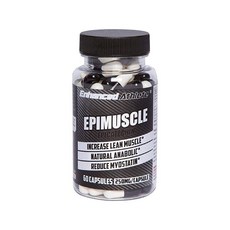 Enhanced Athlete Epimuscle - 천연 동화 마른 질량 증가 미오스타틴 감소 250mg 순수 에피카테킨 / 60캡슐, 1개