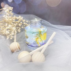 50ml 원형 수국 우드볼 디퓨저, 화이트, 선택안함, 자몽