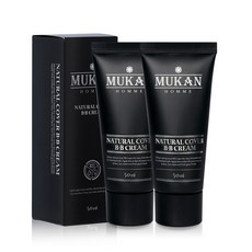 무칸 옴므 비비크림 50ml, 내추럴, 2개