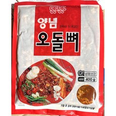 냠냠 양념 오돌뼈 냉동 400g업소용 식자재 식재료 대용량 식당용 단체 급식용, 1개