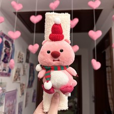 1+1 안전벨트 보호대 차꾸미기 커버 자동차 차량용 악세사리 인형 그로밋 크리스마스루피, 목욕탕루피