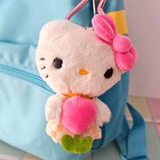 올오브홈 태닝키티 인형 키링 하와이 귀여운 고양이 캐릭터 굿즈 열쇠고리