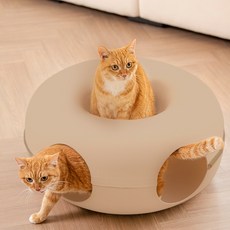 펫트리움 도넛 고양이 터널 숨숨집 하우스, 본품, 1개