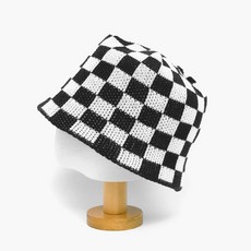 체커보드모자