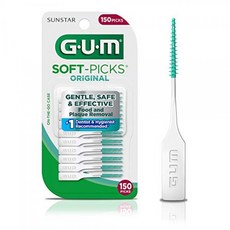 GUM-6326RA Soft-Picks 오리지널 덴탈 픽 150 개입, 단일상품