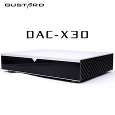 GUSTARD DAC-X30 브리지 네트워크 스트리밍 디코더 ESS9039SPRO X 4 DAC 지원 ROON Airplay UPnP NAA Spotify 프리앰프, Silver - 구스타드x30