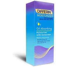Differin Oil Absorbing Moisturizer with Sunscreen- Broad Spectrum UVA / UVB, 단일상품