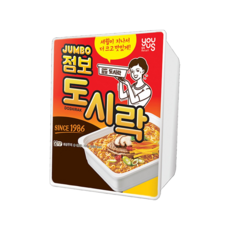 팔도 점보도시락 대형캠핑라면 721g x 1개, 단품