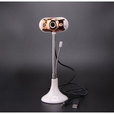웰캠 USB PC카메라 데스크탑 노트북 HD 온라인 수업 내장 마이크 720P, 640P 황금 외계인 내장 마이크