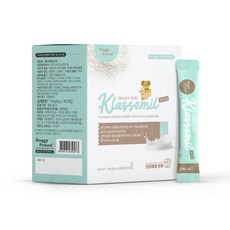 30입 클라쎄밀 국내산 아기 고양이 키튼 분유 개별포장 스틱 휴대용 고에너지 고지방, 1개