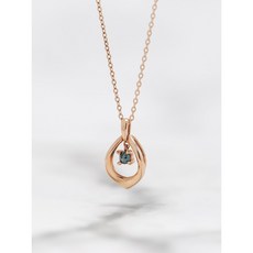 물방울다이아목걸이