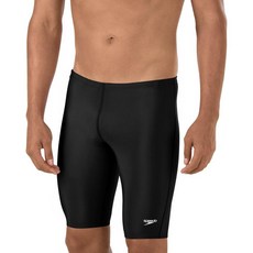 Speedo 남성용 프로LT 솔리드 수영복 재머 스피도 블랙 34