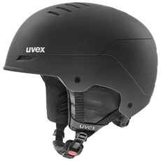 우벡스 uvex 스키 스노우보드 헬멧 다이얼식 블랙매트