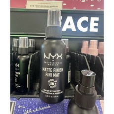 NYX 닉스 프로페셔널 메이크업 매트 피니시 롱래스팅 메이크업 세팅 스프레이, 1개, 60ml