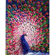 DIY 명화그리기 유화그리기세트 그림 팝아트 액자 태교, 공작 + 40 * 50 두꺼운 내부 프레임