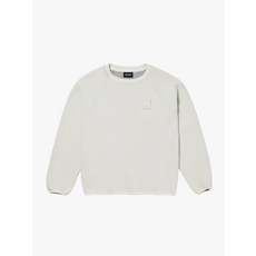 SIGNATURE FLEECE PULLOVER-IVORY 171866