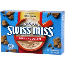 SWISS MISS 即溶牛奶可可粉隨身包, 28g, 10包, 1盒